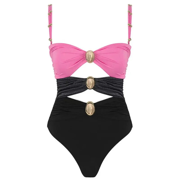 Serbia One Pc Swimsuit with Skirt