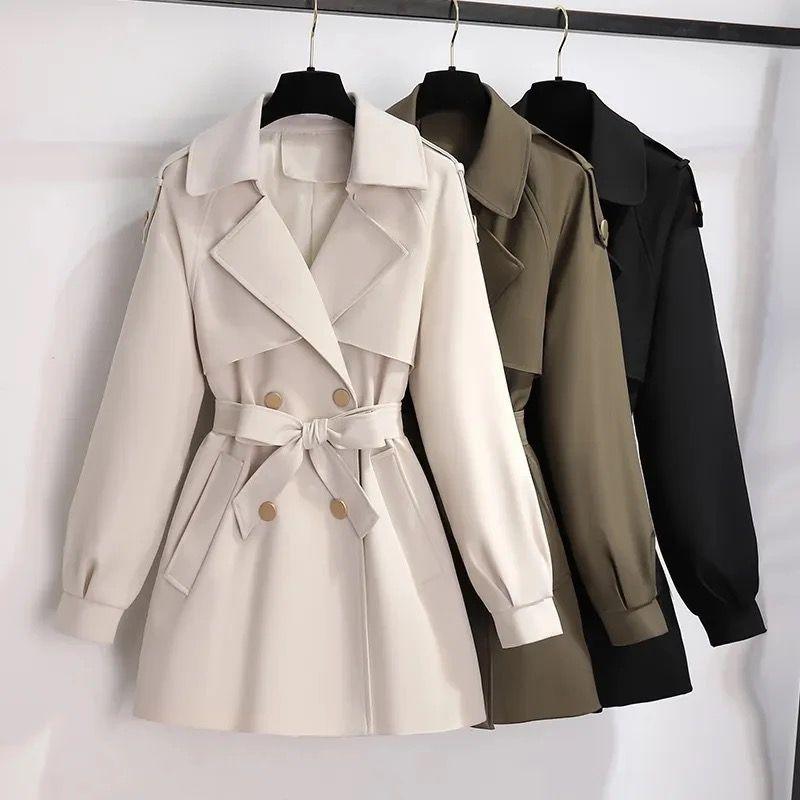 Buy Janice Luxe Short Trenchcoat for Women Online in India on a la mode