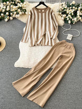 Hanoi Knitted Coord Set - Alamode By Akanksha
