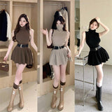 Nammo Two Pc Set with Belt - Alamode By Akanksha
