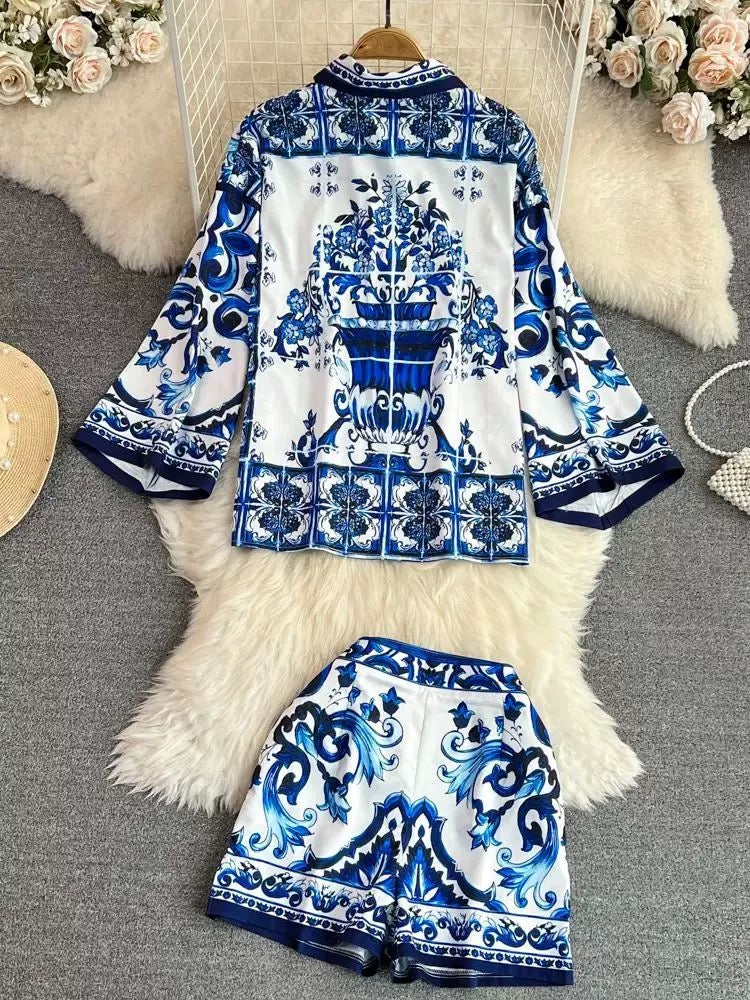 Mary Porcelain Coord Set