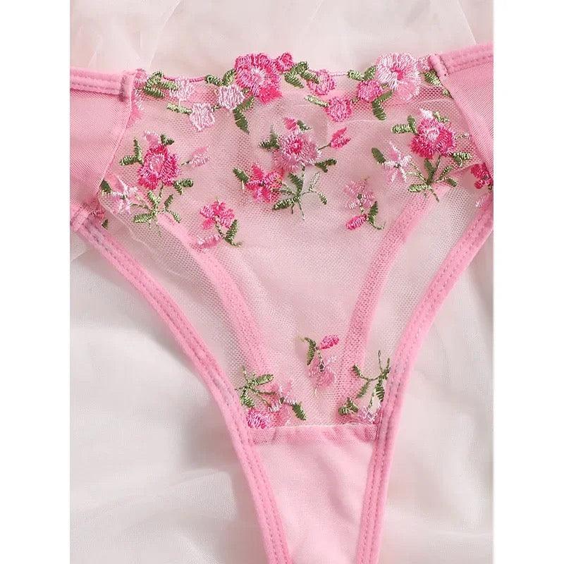 Floral Amanta Lingerie Set - Alamode By Akanksha