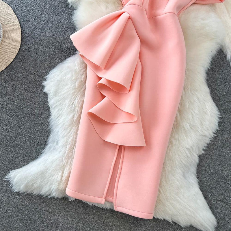 Gilmore Strapless Midi Dress - Alamode By Akanksha