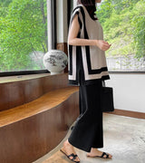 Aesthia Ribbed Coord Set - Alamode By Akanksha