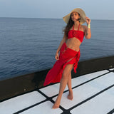 Mayne Summer Holiday Coord Set -Resortwear