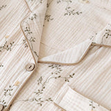 Diaz Floral Cotton Crepe Nightsuits - Alamode By Akanksha