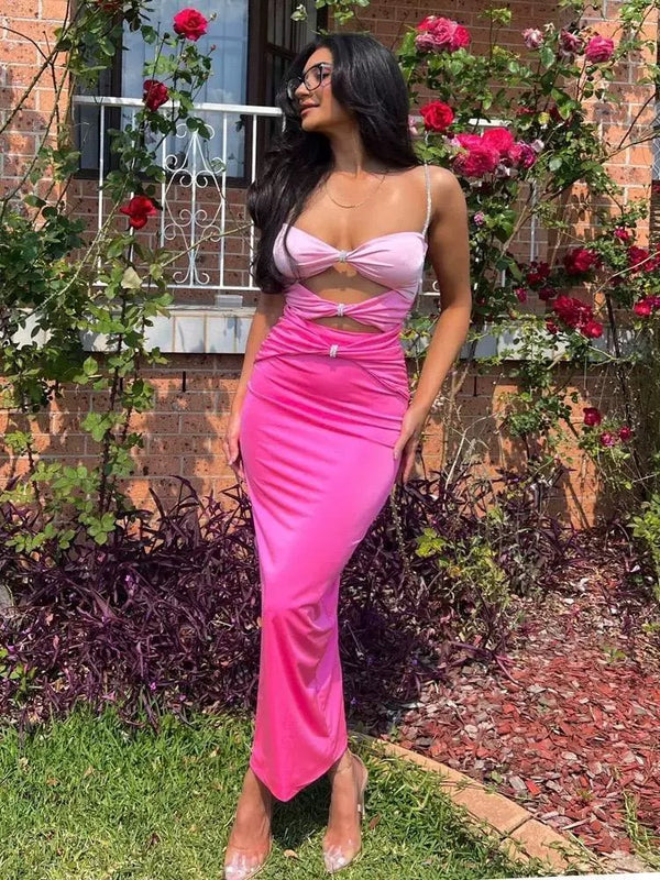 Pink Martini Glam Maxi Dress