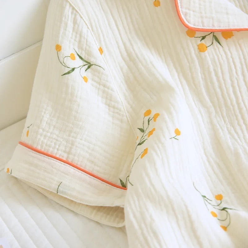 Perry Cotton Nightsuit-Set Of 3