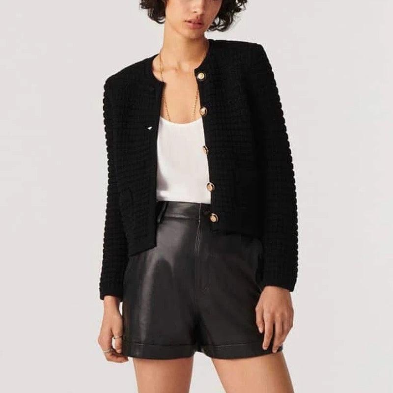 Gadot Statement Woolen Cardigan Coat - Alamode By Akanksha