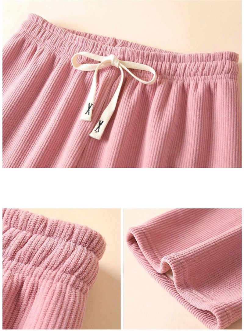 Marley Wide Leg Fleece Pants - Alamode By Akanksha