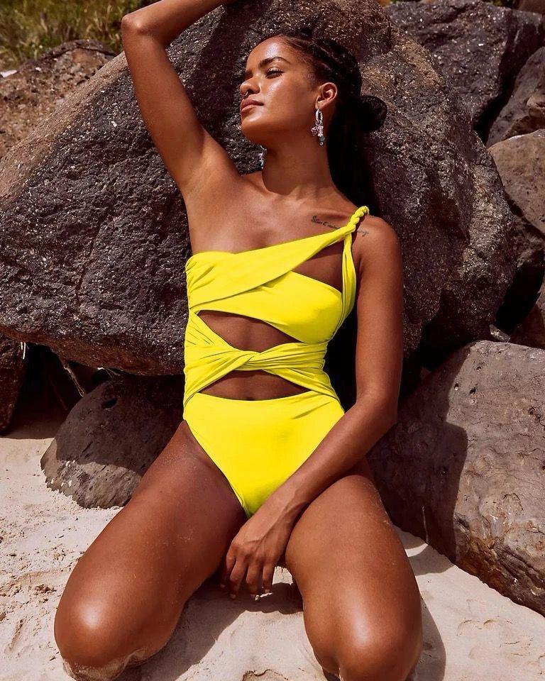Crossandra One Piece Swimsuit - Alamode By Akanksha