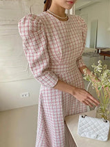 Samaica Elegant Tweed Dress - Alamode By Akanksha