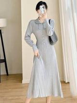 Salsburg Woolen Bodycon Dress - Alamode By Akanksha