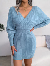 Matsel Winter Knitted Dress - Alamode By Akanksha