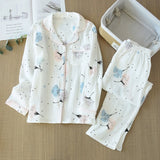 Feather Cotton Crepe Nightsuits