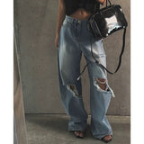 Mocha Cropped Statement Denim Jeans
