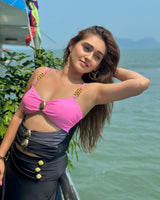 Serbia One Pc Swimsuit with Skirt - Alamode By Akanksha