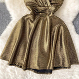 Janice Mettalic Party Dress - Alamode By Akanksha