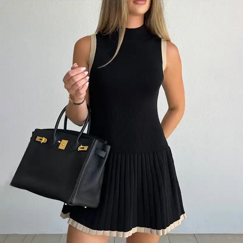 Abby Luxe Short Knit Dress