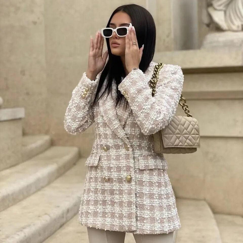 Anne Tweed Formal Blazer - Alamode By Akanksha