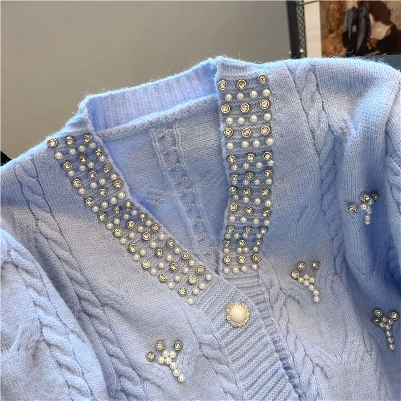 Ella Embellished Luxe Sweater