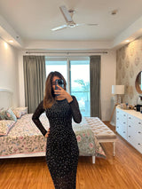Gigi Embellished Evening Maxi Dress - Alamode By Akanksha