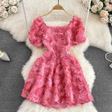 Harrold 3D Floral Dress - Alamode By Akanksha