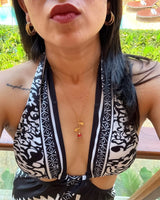 Giza Swimsuit with Sarong Skirt