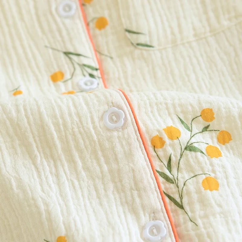 Perry Cotton Nightsuit-Set Of 3