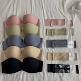 Lizzy Strapless Seamless Bralettes - Wardrobe Essentials - Alamode By Akanksha