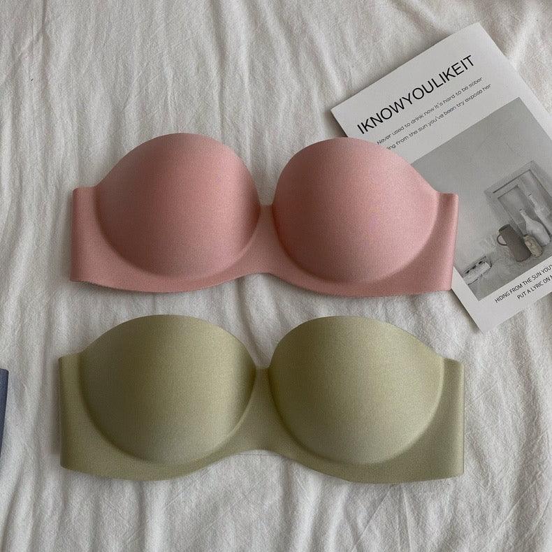 Lizzy Strapless Seamless Bralettes - Wardrobe Essentials - Alamode By Akanksha