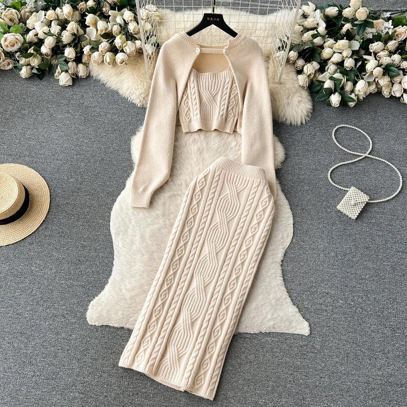 Rason Knitted Premium Woolen Coord Set - Alamode By Akanksha