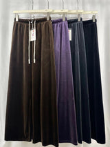 Gerardo Wide Leg Velvet Pants - Alamode By Akanksha