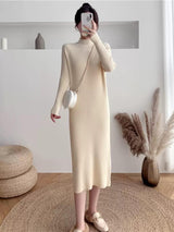 Vienna Knit Midi Dress - Alamode By Akanksha