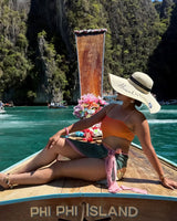 Sunset Swimsuit With Sarong