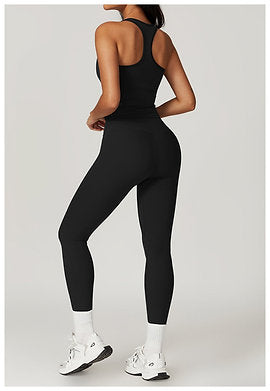 Margo Premium Activewear Set In Black