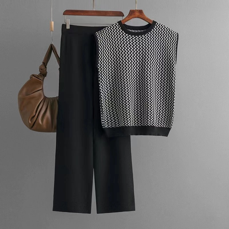 Robert Knitted Cotton Co-ord Set