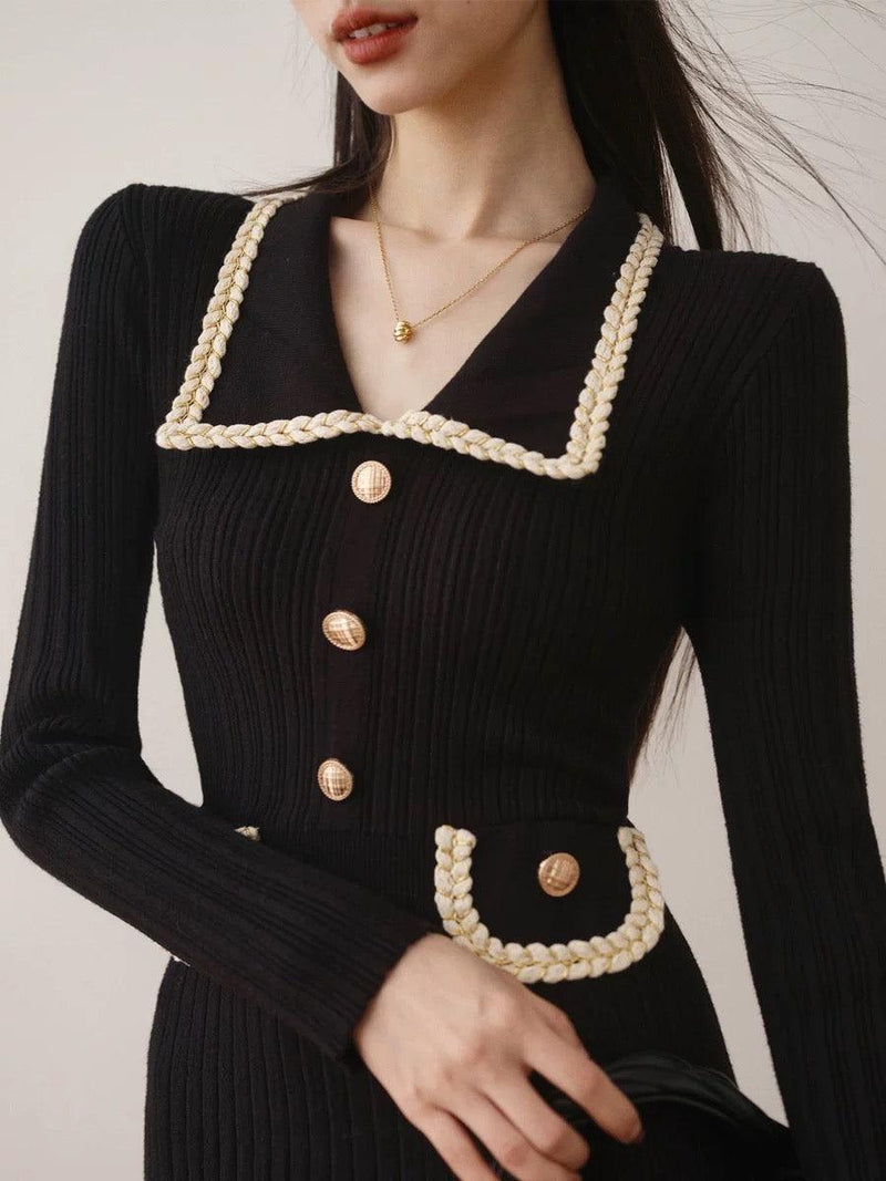 Buy Sertha Luxury Woolen Dress for Women Online in India | a la mode