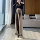 Crest Wide Leg High Waist Pants - Alamode By Akanksha