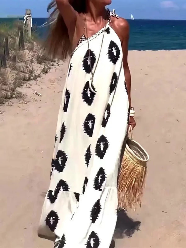 Maria One Shoulder Beach Dress