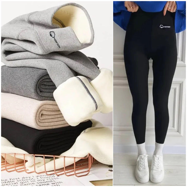 Buy Women's Fleece Lined Leggings Warm Winter Yoga Leggings Fur