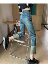 Moscow Cropped Denim Jeans - Alamode By Akanksha
