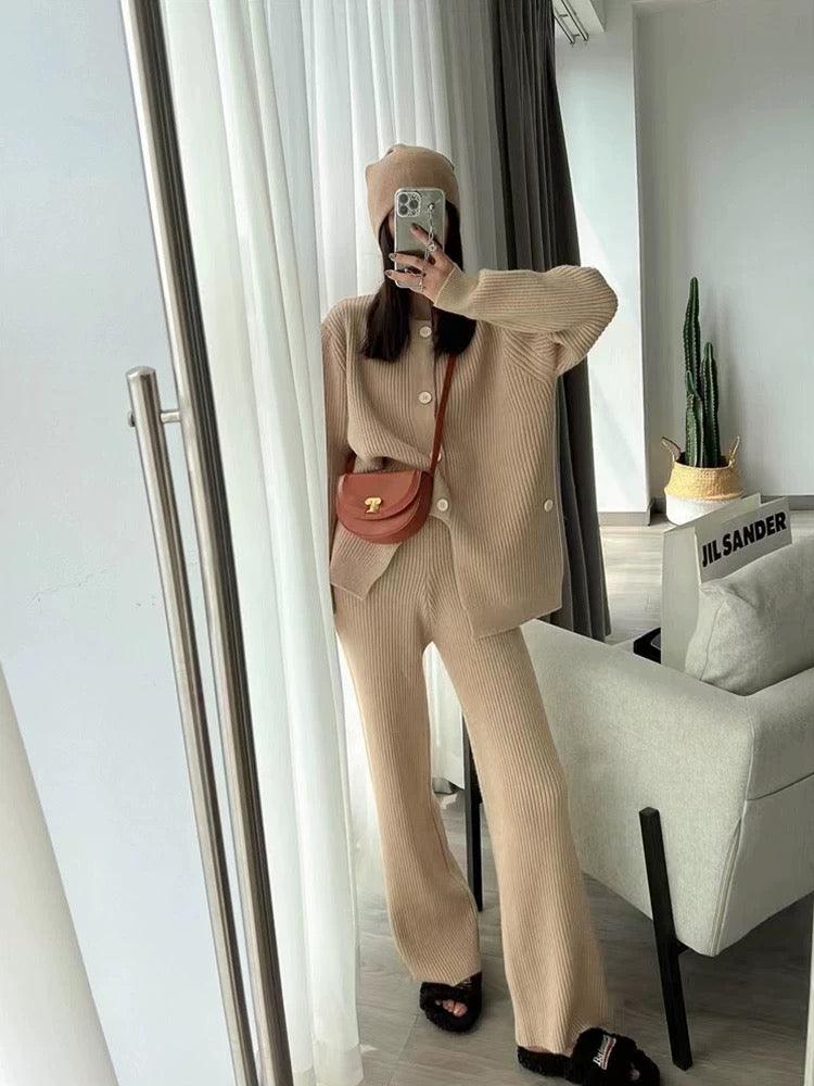 Paris Knitted Coord Set - Alamode By Akanksha