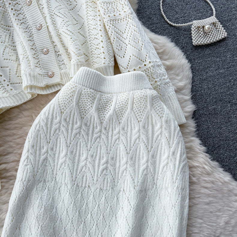 Kiley Knitted Premium Woolen Coord Set