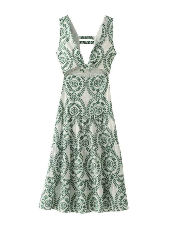 Grekko Vintage Summer Midi Dress