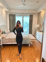 Gigi Embellished Evening Maxi Dress - Alamode By Akanksha