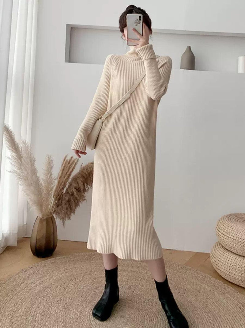 Vienna Knit Midi Dress - Alamode By Akanksha