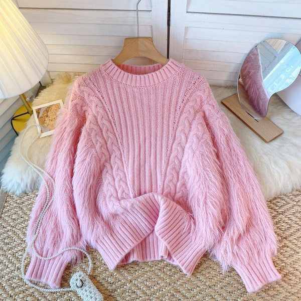 Milos Fuzzy Pullover - Alamode By Akanksha