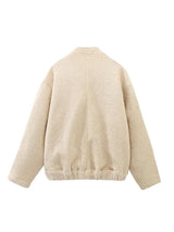 Hella O neck winter bomber jacket - Alamode By Akanksha