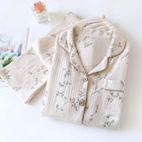 Diaz Floral Cotton Crepe Nightsuits - Alamode By Akanksha